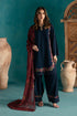 BATIK - 3PC LAWN EMBROIDERED SHIRT WITH CHIFFON PRINTED DUPATTA AND TROUSER - HML2694