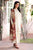 JAZMIN - 3PC DHANAK EMBROIDERED SHIRT WITH TWILL PRINTED SHAWL AND TROUSER - HML1880