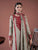 ASIM JOFA - 3PC DHANAK EMBROIDERED SHIRT WITH DHANAK EMBROIDERED SHAWL AND TROUSER - HML2409