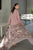 IZNIK - 3PC DHANAK EMBROIDERED SHIRT WITH TWILL PRINTED SHAWL AND TROUSER - HML2405