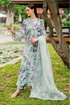 BAROQUE - 3PC LAWN PRINTED SHIRT WITH ORGANZA EMBROIDERED DUPATTA AND TROUSER - HML2926
