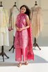 SOBIA NAZIR - 3PC LAWN EMBROIDERED SHIRT WITH CHIFFON PRINTED DUPATTA AND TROUSER - HML2784