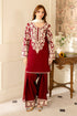 JAZMIN - 3PC LAWN EMBROIDERED SHIRT WITH CHIFFON TYE AND DYE DUPATTA AND TROUSER - HML2855