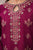 JAZMIN - 3PC DHANAK EMBROIDERED SHIRT WITH TWILL PRINTED SHAWL AND TROUSER - HML2406