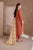 IZNIK - 3PC DHANAK EMBROIDERED SHIRT WITH TWILL PRINTED SHAWL AND TROUSER - HML2024