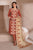 IZNIK - 3PC DHANAK EMBROIDERED SHIRT WITH TWILL PRINTED SHAWL AND TROUSER - HML2024