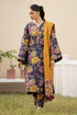 BAROQUE - 3PC KHADDAR PRINTED SHIRT WITH KHADDAR PRINTED DUPATTA AND TROUSER - HML2504