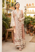 ELAF - 3PC LAWN EMBROIDERED SHIRT WITH KHADDI NET EMBROIDERED DUPATTA AND TROUSER - HML2890