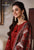 ASIM JOFA - 3PC DHANAK EMBROIDERED SHIRT WITH TWILL PRINTED SHAWL AND TROUSER - HML2424