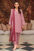 ZIVA - 3PC LAWN EMBROIDERED SHIRT WITH DIAMOND PRINTED DUPATTA AND TROUSER - HML1581