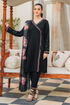 ZIVA - 3PC LAWN EMBROIDERED SHIRT WITH MANAAR PRINTED DUPATTA AND TROUSER - Hml2089