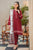 ZIVA - 3PC DHANAK EMBROIDERED SHIRT WITH TWILL PRINTED SHAWL AND TROUSER - HML1579