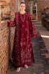 MARIA B - 3PC DHANAK EMBROIDERED SHIRT WITH DHANAK EMBROIDERED SHAWL AND TROUSER - HML2468