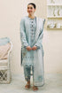 ZARA SHAHJAHAN - 3PC LAWN EMBROIDERED SHIRT WITH ORGANZA EMBROIDERED DUPATTA AND TROUSER - HML2072