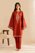 BATIK - 2PC DHANAK EMBROIDERED SHIRT AND TROUSER - HML2436