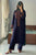 MARIA B - 3PC DHANAK EMBROIDERED SHIRT WITH CHIFFON EMBROIDERED DUPATTA AND TROUSER - Hml2412