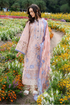 MUSHQ - 3PC LAWN LASERWORK EMBROIDERED SHIRT WITH CHIFFON PRINTED DUPATTA AND TROUSER - HML2767