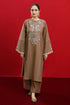 URGE - 2PC DHANAK EMBROIDERED SHIRT WITH DHANAK EMBROIDERED TROUSER - HML1970