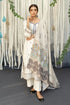 URGE - 3PC DHANAK EMBROIDERED SHIRT WITH PRINTED PASHMINA SHAWL AND TROUSER - HML1471