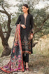 MARIA B - 3PC DHANAK EMBROIDERED SHIRT WITH TWILL PRINTED SHAWL AND TROUSER - hml2061