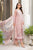 MARIA B - 3PC LAWN EMBROIDERED CHIKANKAARI SHIRT WITH ORGANZA EMBROIDERED DUPATTA AND TROUSER - HML1760