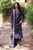 REPUBLIC WOMENSWEAR - 3PC DHANAK EMBROIDERED SHIRT WITH TWILL PRINTED SHAWL AND TROUSER - HML2469