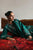 REPUBLIC WOMENSWEAR - 3PC DHANAK EMBROIDERED SHIRT WITH DHANAK EMBROIDERED SHAWL AND TROUSER - HML2430
