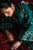 REPUBLIC WOMENSWEAR - 3PC DHANAK EMBROIDERED SHIRT WITH DHANAK EMBROIDERED SHAWL AND TROUSER - HML2430
