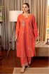 URGE - 2PC DHANAK EMBROIDERED SHIRT AND EMBROIDERED TROUSER - HML2526