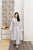 URGE - 3PC DHANAK EMBROIDERED SHIRT WITH TWILL PRINTED SHAWL AND TROUSER - Hml2358