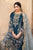 NUREH - 3PC DHANAK EMBROIDERED SHIRT WITH COTTON NET EMBROIDERED DUPATTA AND TROUSER - HML2441