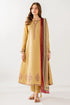 JAZMIN - 3PC LAWN EMBROIDERED SHIRT WITH MANAAR PRINTED DUPATTA AND TROUSER - HML2742