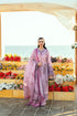 FLORENT - 3PC DHANAK EMBROIDERED SHIRT WITH TWILL PRINTED SHAWL AND TROUSER - Hml2300