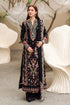 QALAMKAR - 3PC DHANAK EMBROIDERED SHIRT WITH COTTON NET EMBROIDERED DUPATTA AND TROUSER - HML2184