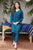 AISLING - 2PC DHANAK EMBROIDERED SHIRT AND TROUSER - HML2394