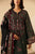 ETHNIC - 3PC DHANAK EMBROIDERED SHIRT WITH TWILL PRINTED SHAWL AND TROUSER - hml1932