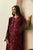 ETHNC - 3PC DHANAK EMBROIDERED SHIRT WITH TWILL PRINTED SHAWL AND TROUSER - HML1928