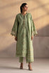 ETHNIC - 3PC LAWN EMBROIDERED SHIRT WITH MANAAR PRINTED DUPATTA AND TROUSER - HML2246