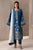 ETHNC - 3PC DHANAK EMBROIDERED SHIRT WITH COTTON NET EMBROIDERED DUPATTA AND TROUSER - HML2435