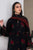 JAZMIN - 3PC DHANAK EMBROIDERED SHIRT WITH TWILL PRINTED SHAWL AND TROUSER - HML2407