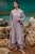 IMAGE - 3PC DHANAK EMBROIDERED SHIRT WITH DHANAK EMBROIDERED SHAWL AND TROUSER - HML2411