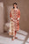 IZNIK - 3PC DHANAK EMBROIDERED SHIRT WITH TWILL PRINTED SHAWL AND TROUSER - HML2024