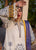 HUSSAIN REHAR - 3PC KHADDAR EMBROIDERED SHIRT WITH TWILL PRINTED SHAWL AND TROUSER - Hml2387