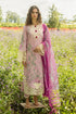 MUSHQ - 3PC LAWN CHIKANKAARI EMBROIDERED SHIRT WITH CHIFFON PRINTED DUPATTA AND TROUSER - HML2279