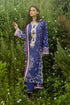 MUSHQ - 3PC LAWN EMBROIDERED SHIRT WITH CHIFFON PRINTED DUPATTA AND TROUSER - HML2245