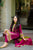 OMAL - 3PC DHANAK EMBROIDERED SHIRT WITH TYE & DYE CHIFFON DUPATTA AND TROUSER - HML1569
