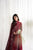 REPUBLIC WOMENSWEAR - 3PC DHANAK EMBROIDERED SHIRT WITH DHANAK EMBROIDERED SHAWL AND TROUSER - HML2472