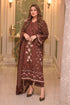 ANEELAS - 3PC LAWN EMBROIDERED SHIRT WITH CHIFFON EMBROIDERED DUPATTA AND TROUSER - HML2838