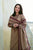 FLORENT - 3PC DHANAK EMBROIDERED SHIRT WITH TWILL PRINTED SHAWL AND TROUSER - Hml2368