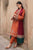 JAZMIN - 3PC LAWN EMBROIDERED SHIRT WITH MANAAR PRINTED DUPATTA AND TROUSER - HML2103